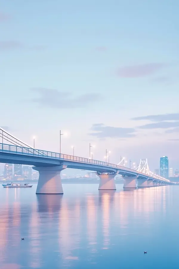 汉江恋歌 高清海报