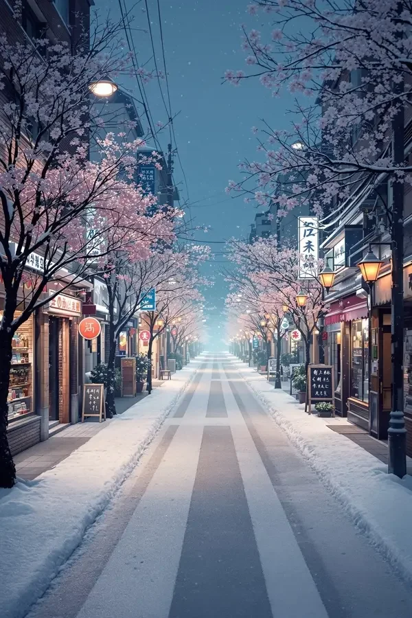 首尔的雪 高清海报